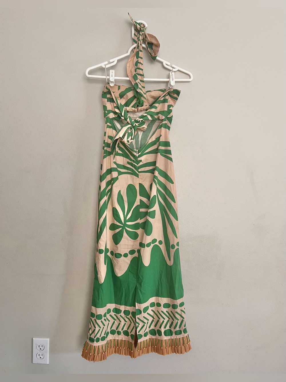 NEW Johanna Ortiz Ritmo Vivo Halter Midi Dress Cut Out Size 2 - Picture 7 of 12